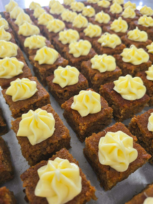 Carrot Cake with Cream Cheese Frosting - Kiss Kiss Artisan Foods