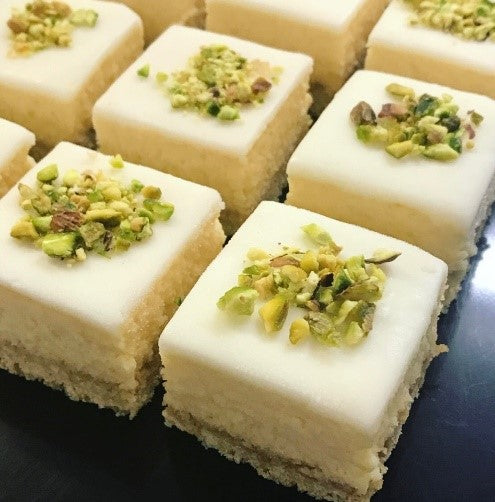 Lemon & Pistachio Slice - Kiss Kiss Artisan Foods
