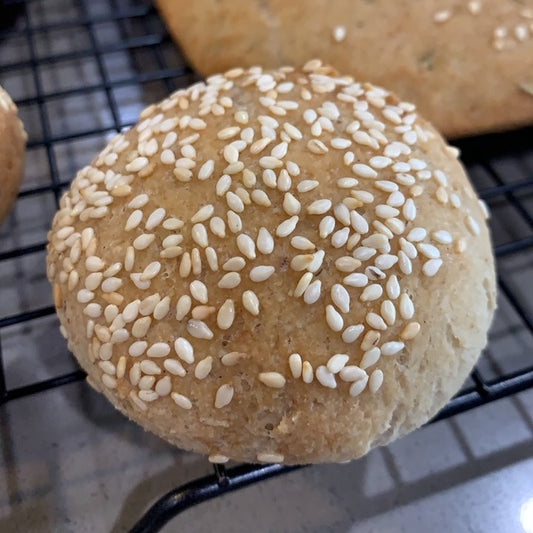 Dinner Rolls Sesame Seeds - Kiss Kiss Artisan Foods