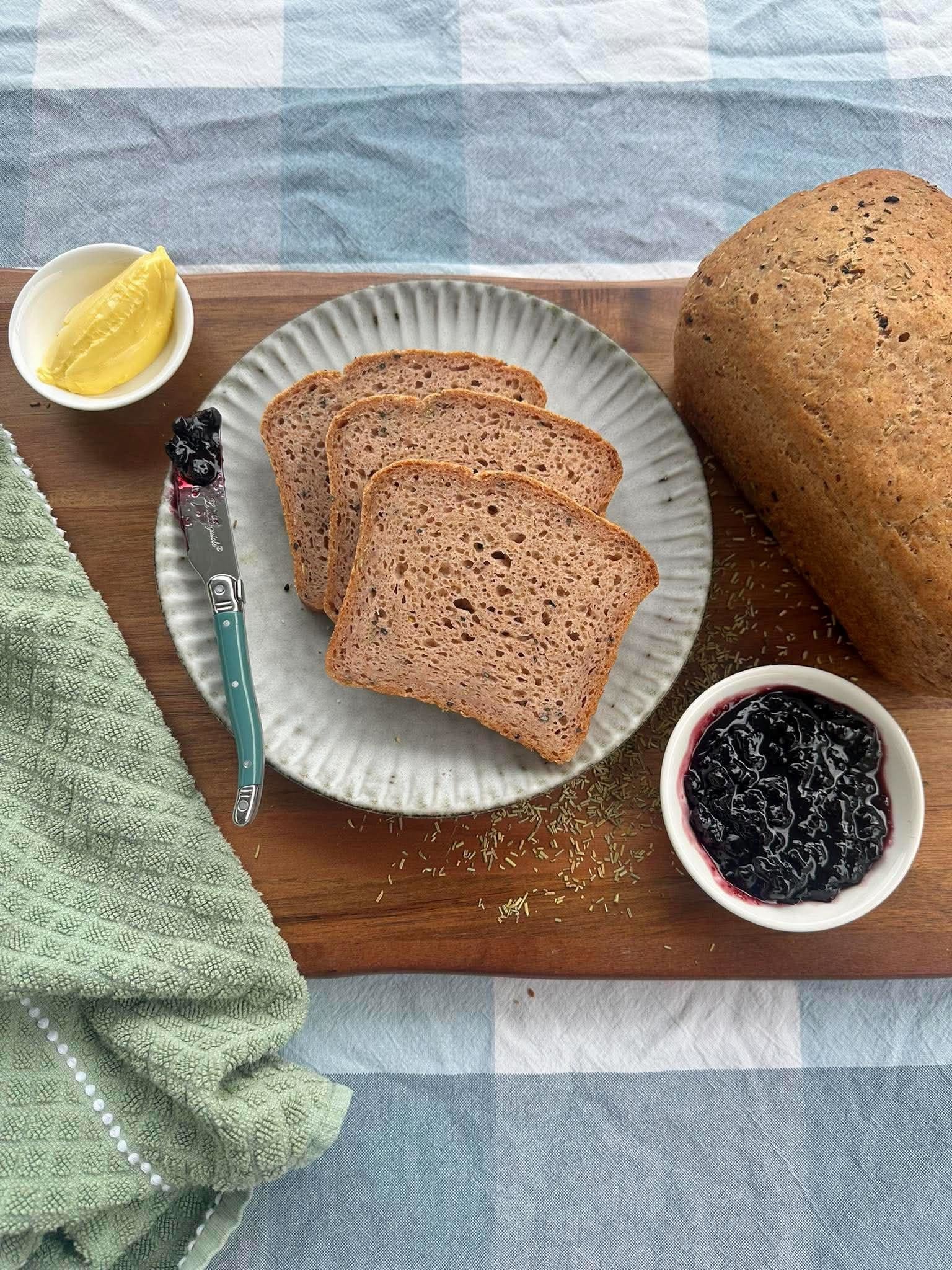 Rosemary & Nigella Loaf - Kiss Kiss Artisan Foods