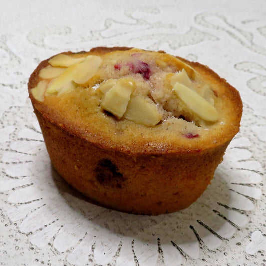 Raspberry & White Chocolate Friand - Kiss Kiss Artisan Foods