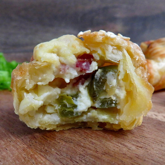 Jalapeno Popper Canapé Pie - Kiss Kiss Artisan Foods
