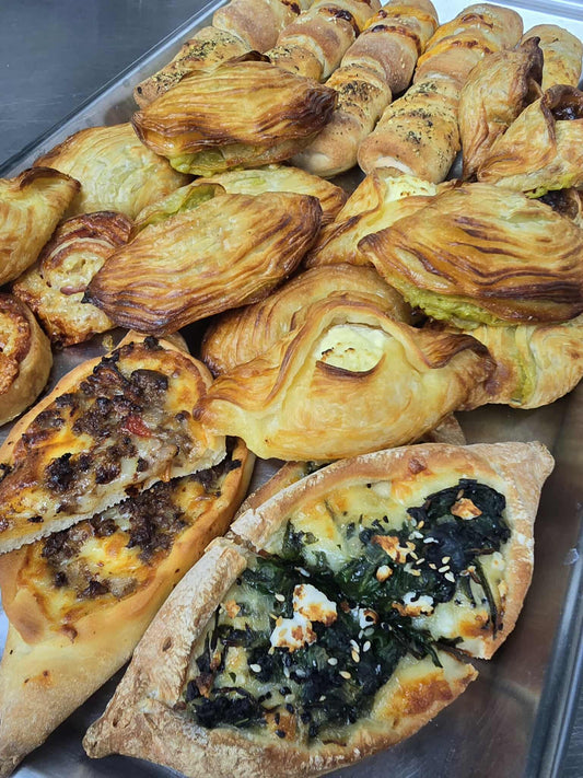 Spinach & Fetta Turkish Pide - Kiss Kiss Artisan Foods