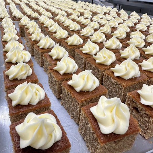 Banana Cake with Cream Cheese Frosting - Kiss Kiss Artisan Foods