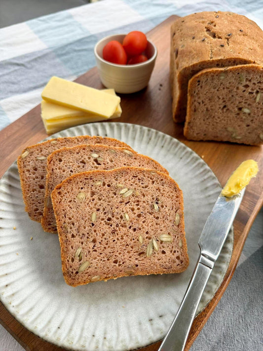 Pumpkin and Linseed Loaf - Kiss Kiss Artisan Foods