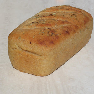 Gluten Free & Vegan Loaf of Bread Plain or Rosemary (unsliced) - Kiss Kiss Artisan Foods