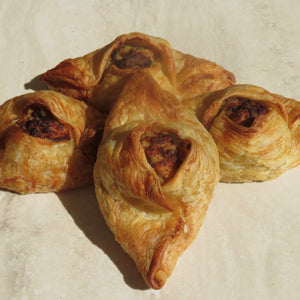 Luscious Chicken & Leek Pastizzi - 12 pack of (80g Jumbo) or (30g Canape) Available - Kiss Kiss Artisan Foods