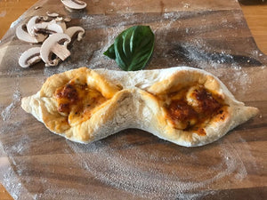 Mini Margherita Pizza Bread - 6 pack - Kiss Kiss Artisan Foods