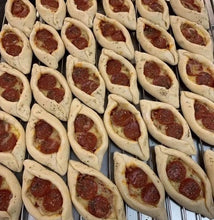 Load image into Gallery viewer, Mini Pepperoni Pide - 6 pack - Kiss Kiss Artisan Foods